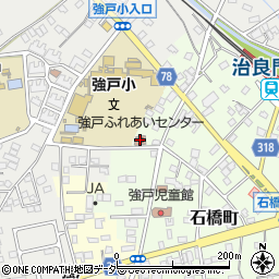 太田市強戸ふれあいセンター周辺の地図