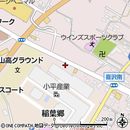 栃木県小山市喜沢1470周辺の地図