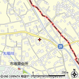 群馬県太田市市場町569周辺の地図