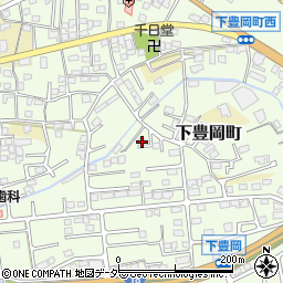 群馬県高崎市下豊岡町1521-8周辺の地図