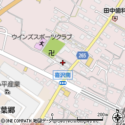 栃木県小山市喜沢1201周辺の地図