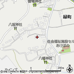 群馬県太田市緑町112周辺の地図