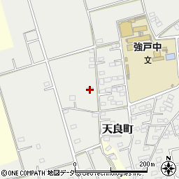 群馬県太田市天良町周辺の地図