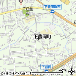 群馬県高崎市下豊岡町236-8周辺の地図