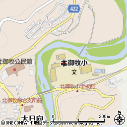 東御市学校給食センター周辺の地図