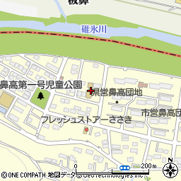 群馬県高崎市鼻高町48周辺の地図