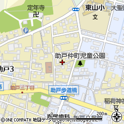 栃木県足利市助戸3丁目532-2周辺の地図