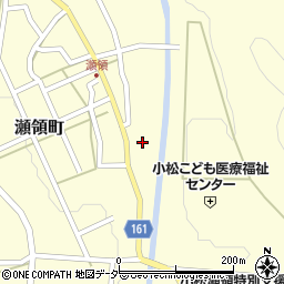 石川県小松市瀬領町（ト）周辺の地図