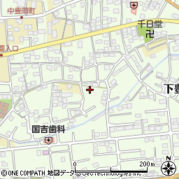 群馬県高崎市下豊岡町174-4周辺の地図