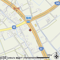 茨城県水戸市塩崎町785周辺の地図