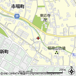 群馬県太田市市場町甲周辺の地図