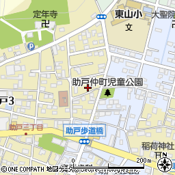 栃木県足利市助戸3丁目533周辺の地図