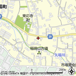 群馬県太田市市場町503周辺の地図
