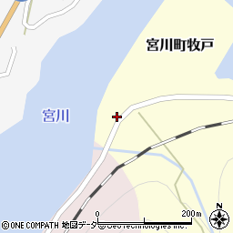 岐阜県飛騨市宮川町牧戸192周辺の地図