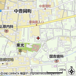 群馬県高崎市下豊岡町104周辺の地図