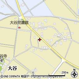 茨城県筑西市大谷65-18周辺の地図
