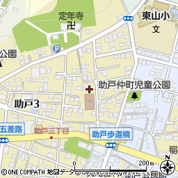 栃木県足利市助戸3丁目514-5周辺の地図