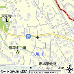 群馬県太田市市場町508周辺の地図