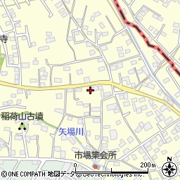群馬県太田市市場町518周辺の地図