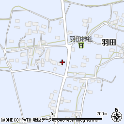 茨城県桜川市羽田537周辺の地図