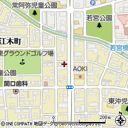 うどん 四方吉 高崎店周辺の地図