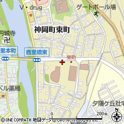 神岡振興事務所周辺の地図