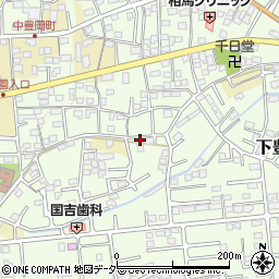 群馬県高崎市下豊岡町174-3周辺の地図