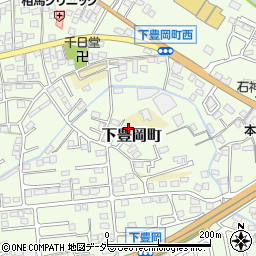 群馬県高崎市下豊岡町236-2周辺の地図