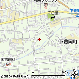 群馬県高崎市下豊岡町168周辺の地図