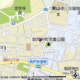 栃木県足利市助戸3丁目528-13周辺の地図