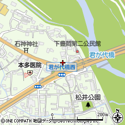 群馬県高崎市下豊岡町301周辺の地図