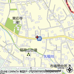 群馬県太田市市場町672周辺の地図