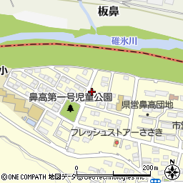 群馬県高崎市鼻高町49-8周辺の地図