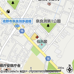 栃木県佐野市奈良渕町316-11周辺の地図