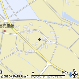 茨城県筑西市大谷58周辺の地図