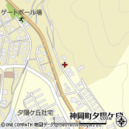 岐阜県飛騨市神岡町東町1581-2周辺の地図