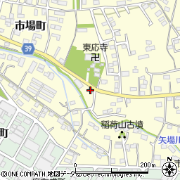 群馬県太田市市場町500周辺の地図