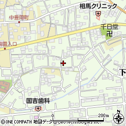 群馬県高崎市下豊岡町124周辺の地図