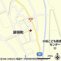 石川県小松市瀬領町レ周辺の地図