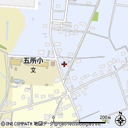 茨城県筑西市五所宮1104周辺の地図