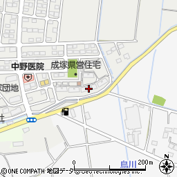 成塚県営住宅９１－Ｄ棟周辺の地図
