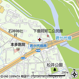 群馬県高崎市下豊岡町867周辺の地図