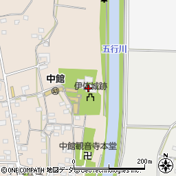 中館観音寺周辺の地図