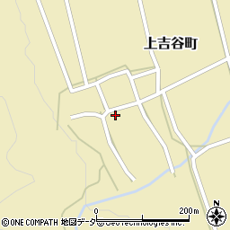石川県白山市上吉谷町ト188周辺の地図