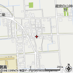 石川県加賀市合河町ロ周辺の地図