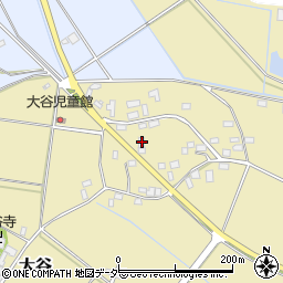 茨城県筑西市大谷56周辺の地図