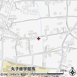 長野県上田市中丸子周辺の地図