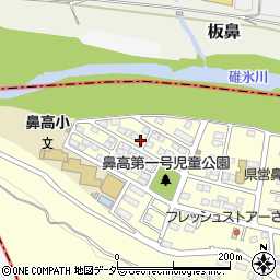 群馬県高崎市鼻高町54周辺の地図