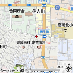 井田青果店周辺の地図