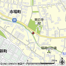 群馬県太田市市場町498周辺の地図